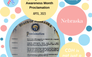 Kansas Proclaims April CDH Awareness Month