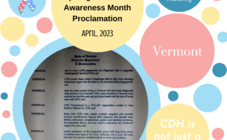 North Dakota Proclaims April CDH Awareness Month