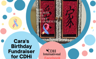 Christine’s Birthday Fundraiser for CDH International