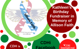 Allen’s Birthday Fundraiser for CDHi in Memory of Shane