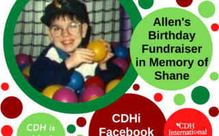 Sandra’s Birthday Fundraiser for CDHi in Memory of Brady