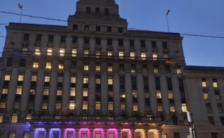 The Canada Life Building London Lights Up For CDH Awareness