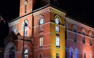La Grande Roue de Montréal Lights Up For CDH Awareness
