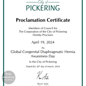 2024 Pickering Proclamation