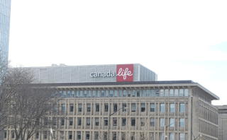 The Canada Life Building Toronto Lights Up For CDH Awareness