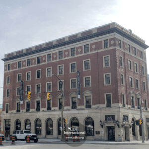 JA Taylor Building at Wellington and Dundas