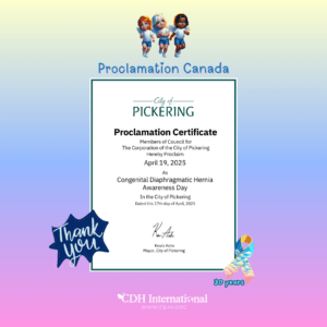 Pickering proclamation 2025